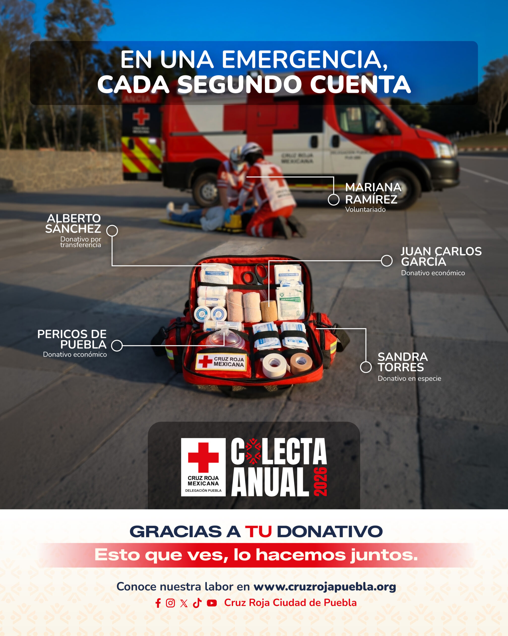 En una emergencia, cada segundo cuenta